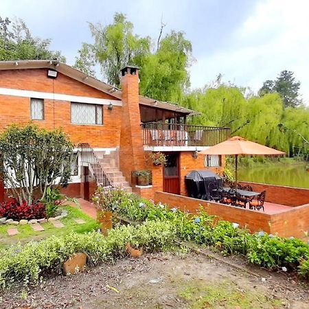 Hacienda Moncora Cabana Lago P 1 El Rosal エクステリア 写真